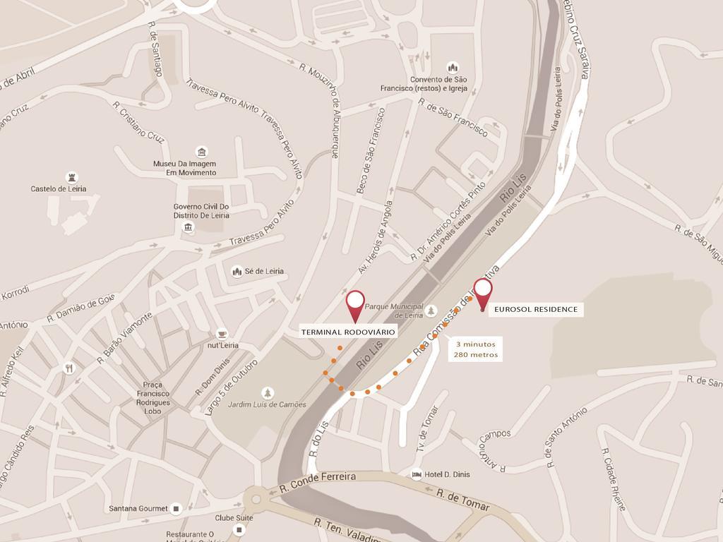 Eurosol Residence Hotel Apartamento Лейрія Екстер'єр фото